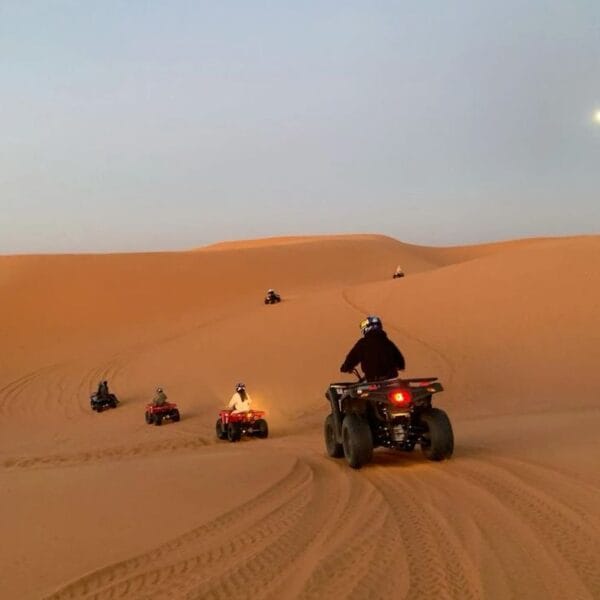 Explore the Merzouga desert on an exciting ATV…