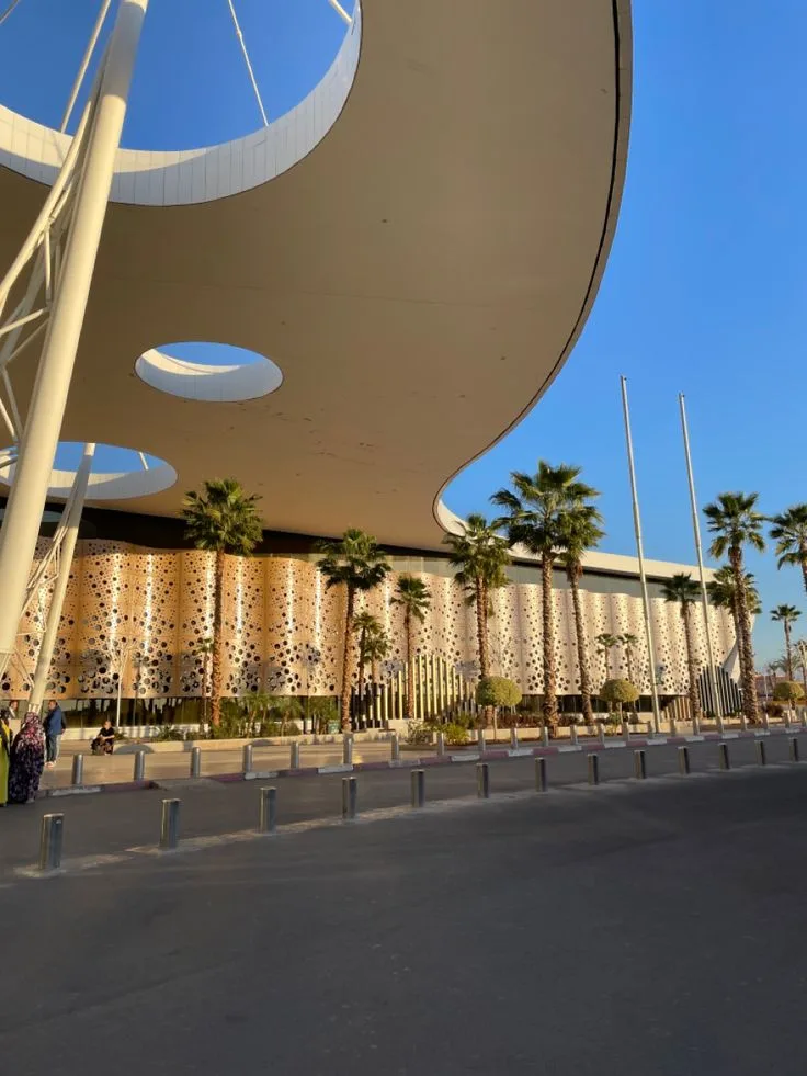 Terminal of Marrakech Menara Airport