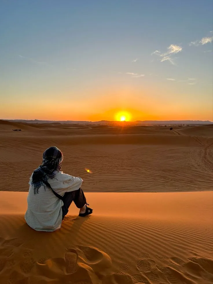 Morocco in Summer: How to Beat the Heat 1 Sunset over the Sahara dunes