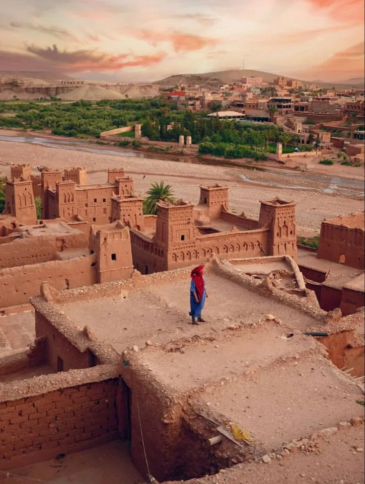 Ait Ben Haddou ksar on the way to the Sahara