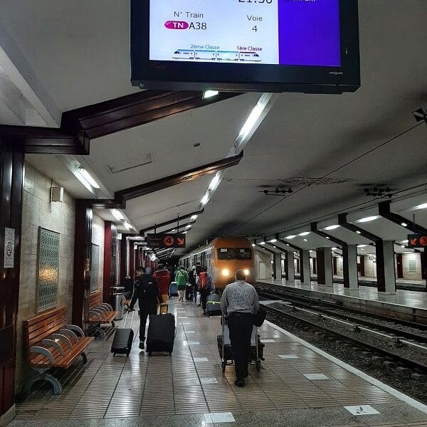 Taking the Casablanca Airport Train_ The Cheap Way Into the City