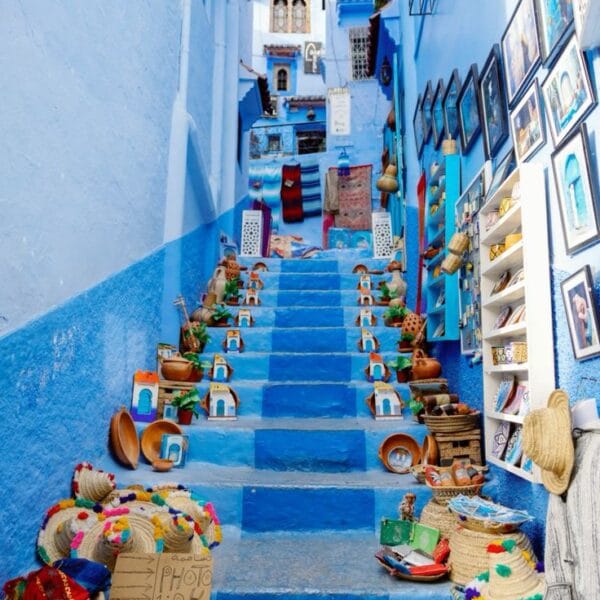 Wanderlust Alert_ Discover the Boho Charm of Chefchaouen, Morocco! 🌊✨
