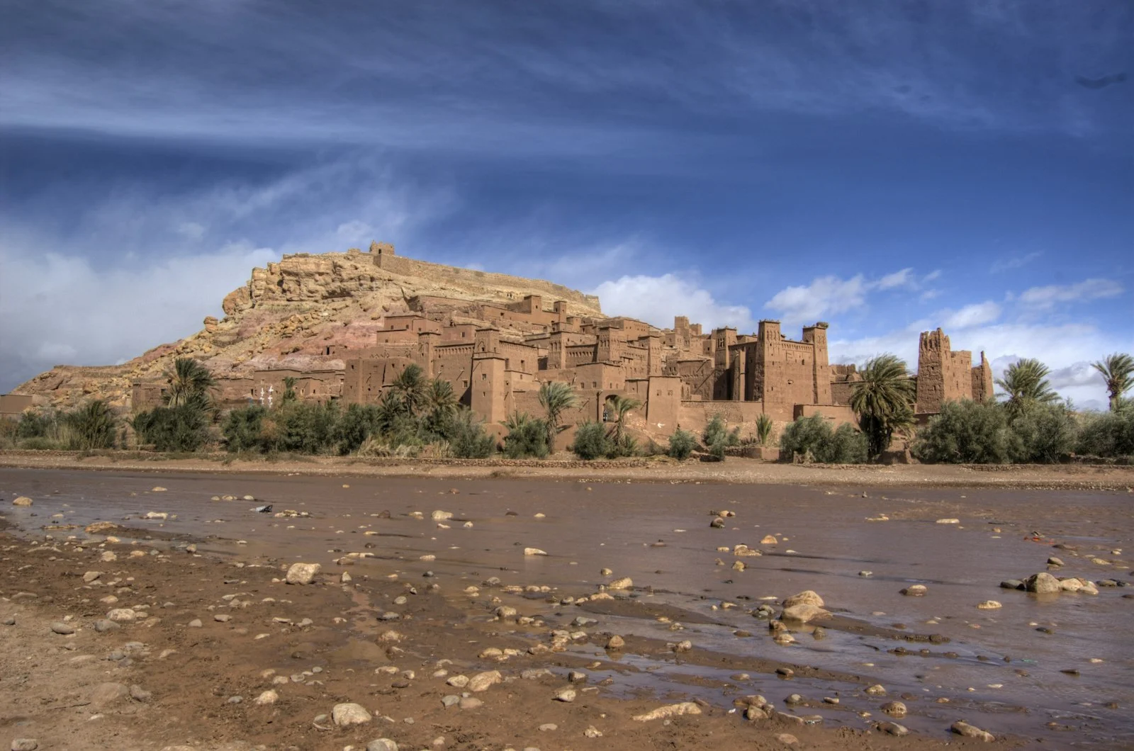 Ksar d'Aït Ben Haddou, classé au patrimoine mondial de l'UNESCO