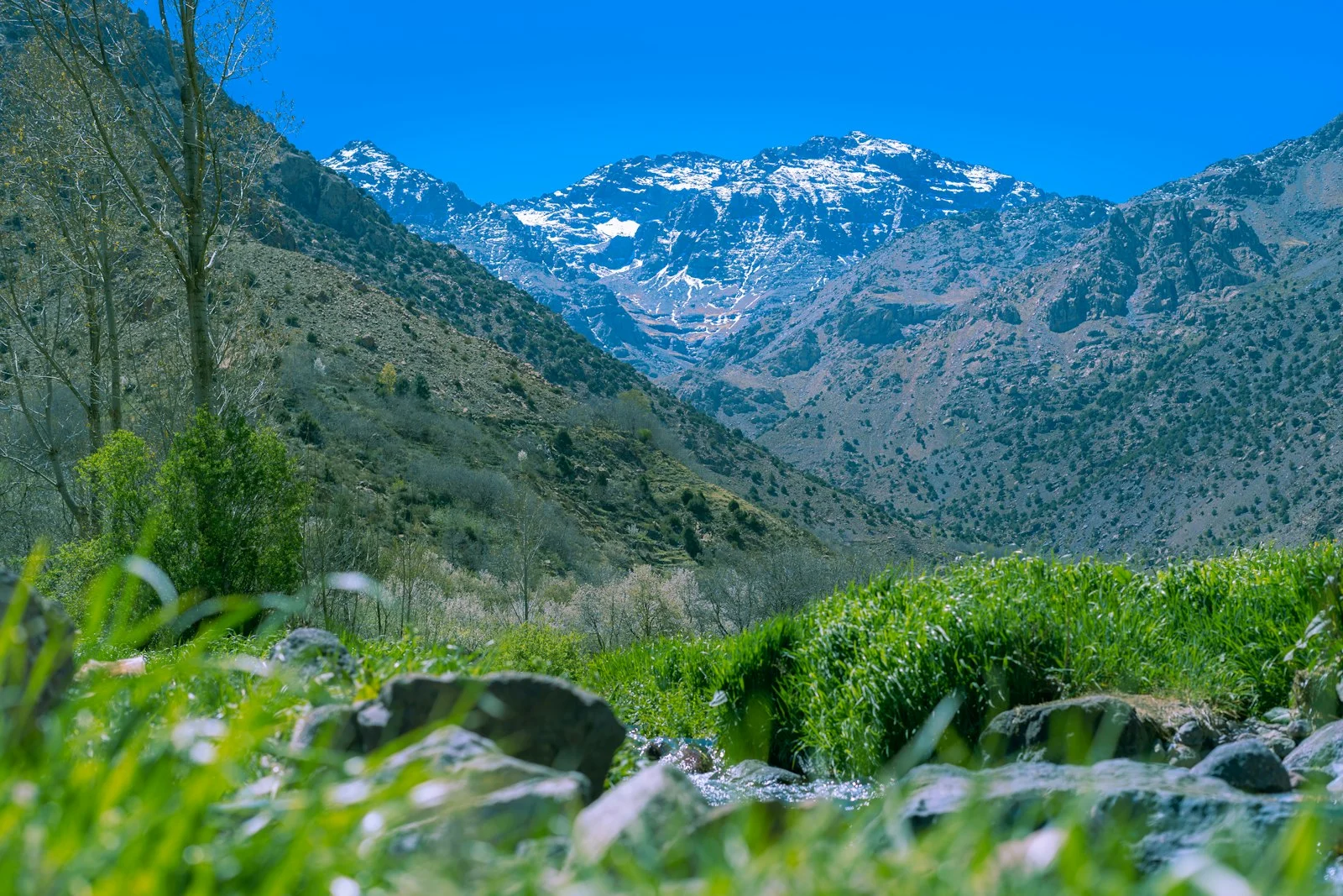 Vallée d'Imlil et sommets du Haut Atlas Vallée d'Imlil et sommets du Haut Atlas